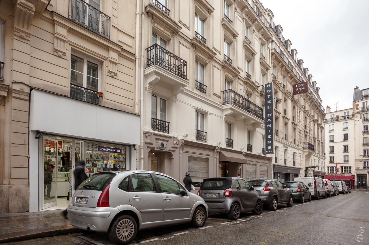 Hotel D'Amiens Párizs Kültér fotó